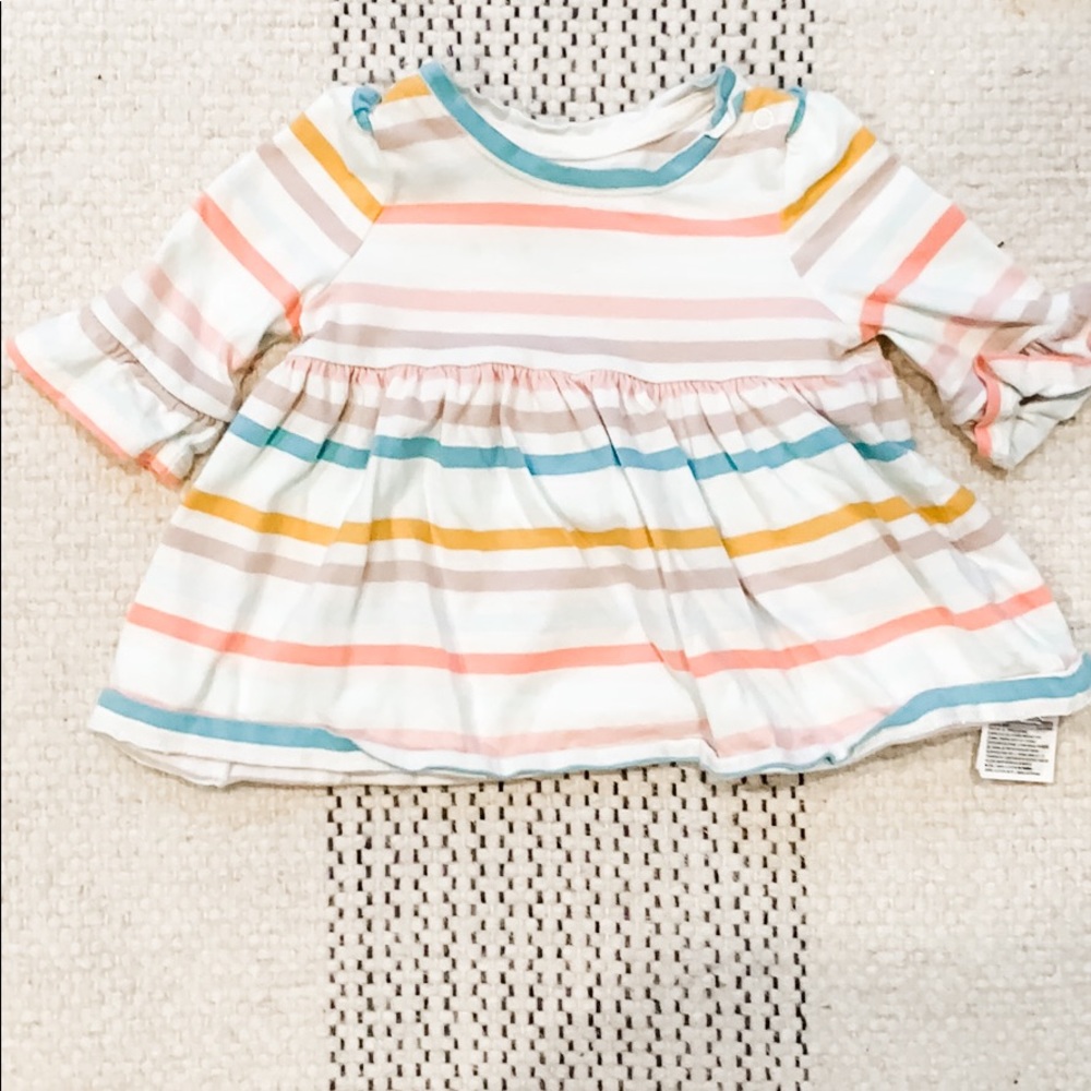 Baby Gap baby girls boho stripe top